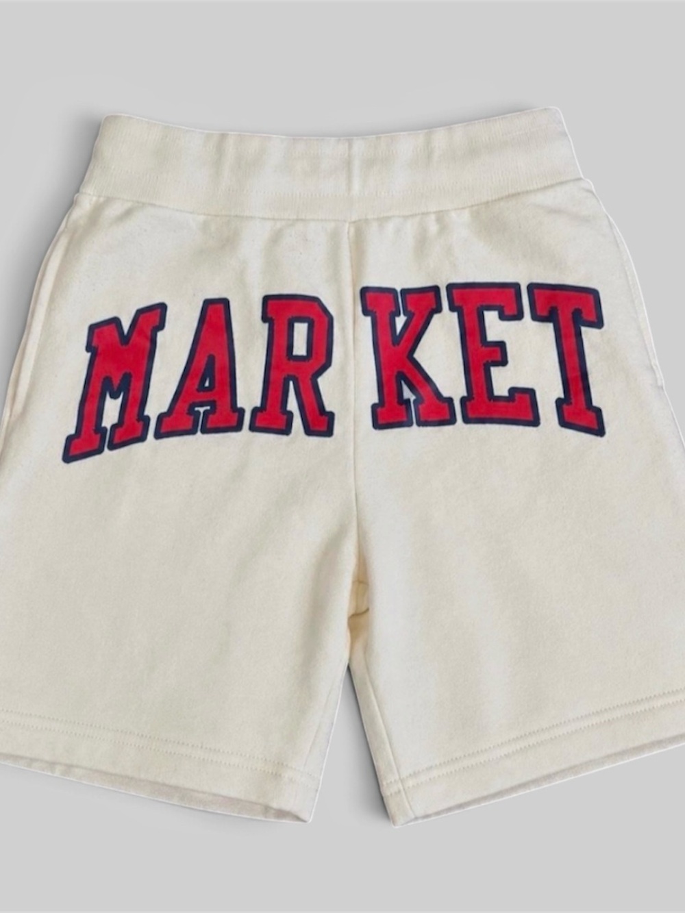 Market Men’s Cream Logo Shorts